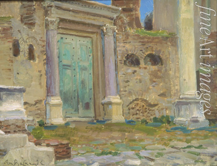 Vasnetsov Appolinari Mikhaylovich - The Temple of Janus in Rome