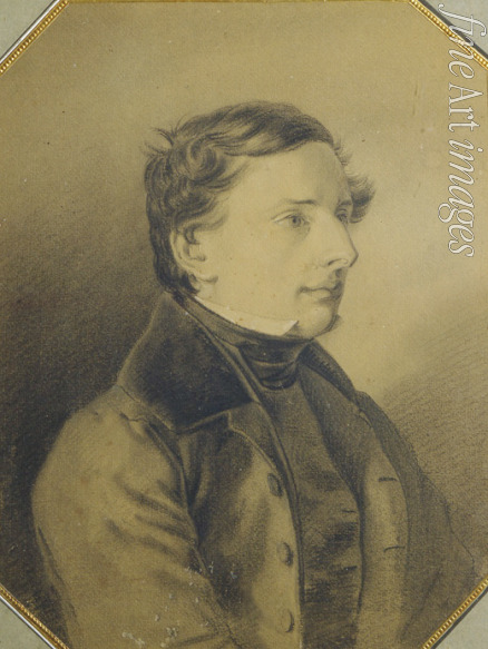 Senff Karl August - Porträt von Schriftsteller und Lexikograf Wladimir Dal (1801-1872)
