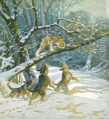 Tichmenev Evgeny Alexandrovich - The Lynx hunt