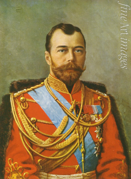 Mackiewicz I. - Portrait of Emperor Nicholas II (1868-1918)