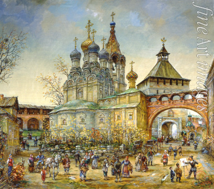 Rjabow Wladislaw Alexandrowitsch - Die Ipatioskirche in Moskau des 18. Jahrhunderts