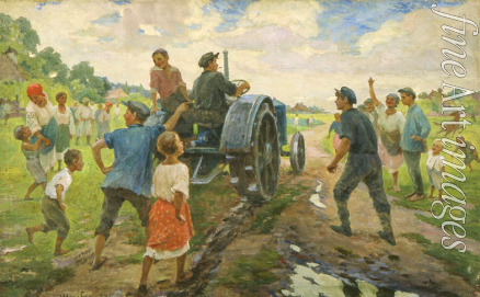 Schulga Ilja Maximowitsch - Der erste Traktor