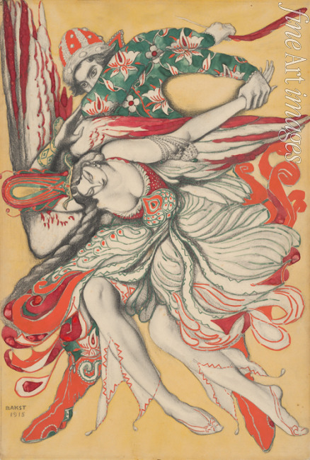 Bakst Léon - Poster design for the ballet 