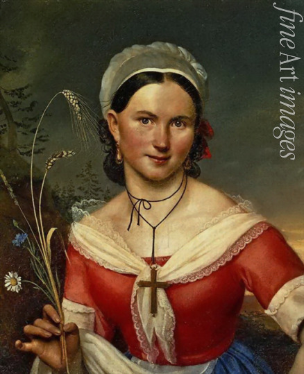 Kiprenski Orest Adamowitsch - Porträt der Balletttänzerin Jekaterina Teleschowa (1805-1850)