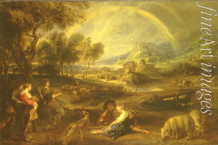 Rubens Pieter Paul - Landschaft mit Regenbogen