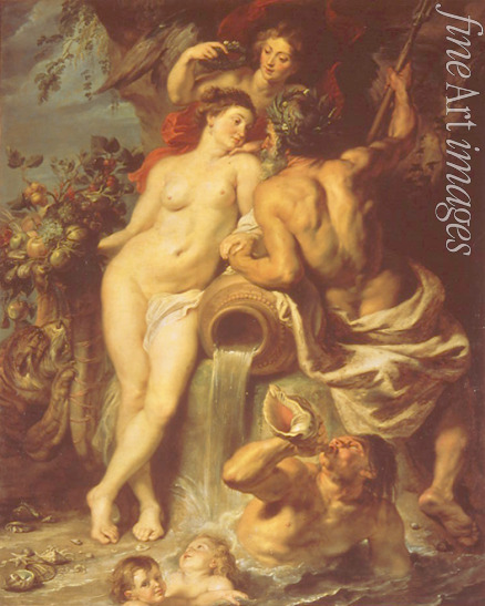 Rubens Pieter Paul - Die Vermählung der Erde mit dem Wasser ((Antwerpen und die Schelde)