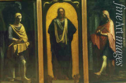 Piombo Sebastiano del - Christus mit zwei Heiligen