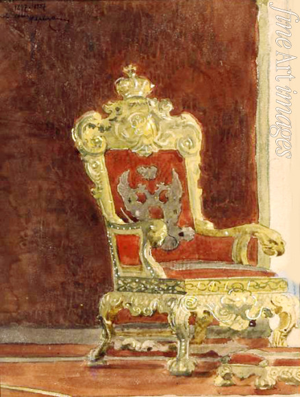 Kramskoi Ivan Nikolayevich - Tsar's Throne