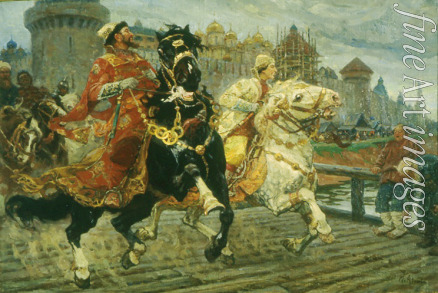 Avilov Mikhail Ivanovich - Early Days of Tsar Ivan the Terrible