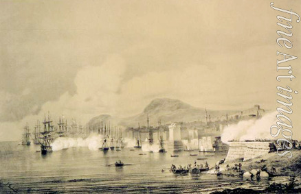 Timm Vasily (George Wilhelm) - The Battle of Sinop on 30 November 1853
