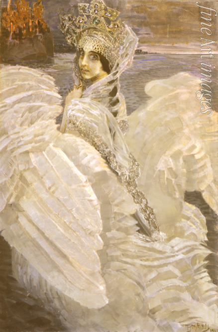Vrubel Mikhail Alexandrovich - The Swan Princess 