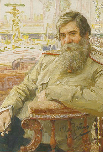 Repin Ilya Yefimovich - Portrait of the neurophysiologist and psychiatrist Vladimir Bekhterev (1857-1927)
