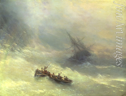 Aivazovsky Ivan Konstantinovich - The Rainbow (Shipwreck)