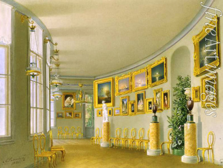Redkovsky Andrei Alexeevich - The Picture gallery in the Yusupov-Palace in Saint Petersburg