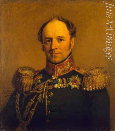 Dawe George - Porträt von Alexander Graf von Benckendorff (1783-1844)