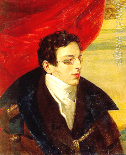 Dawe George - Portrait of the Poet Nikolai Gnedich (1784-1833)