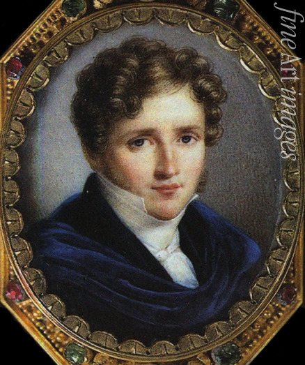 Mansion Simon Nicolas - Portrait of the author Alfred de Vigny (1797-1863)